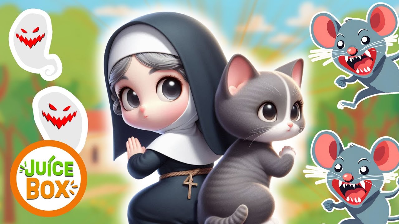St. Gertrude and her sidekick CAT!