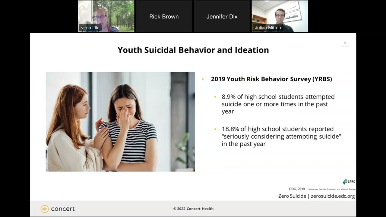 ACU Webinar: Practical Suicide Prevention Strategies for Primary Care Professionals in Training
