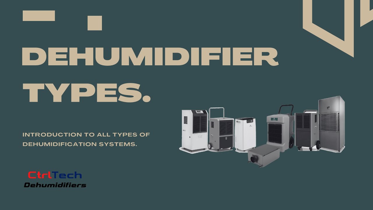 Dehumidifier types. | What are the different types of dehumidifiers? | #dehumidifier #UAE #dubai