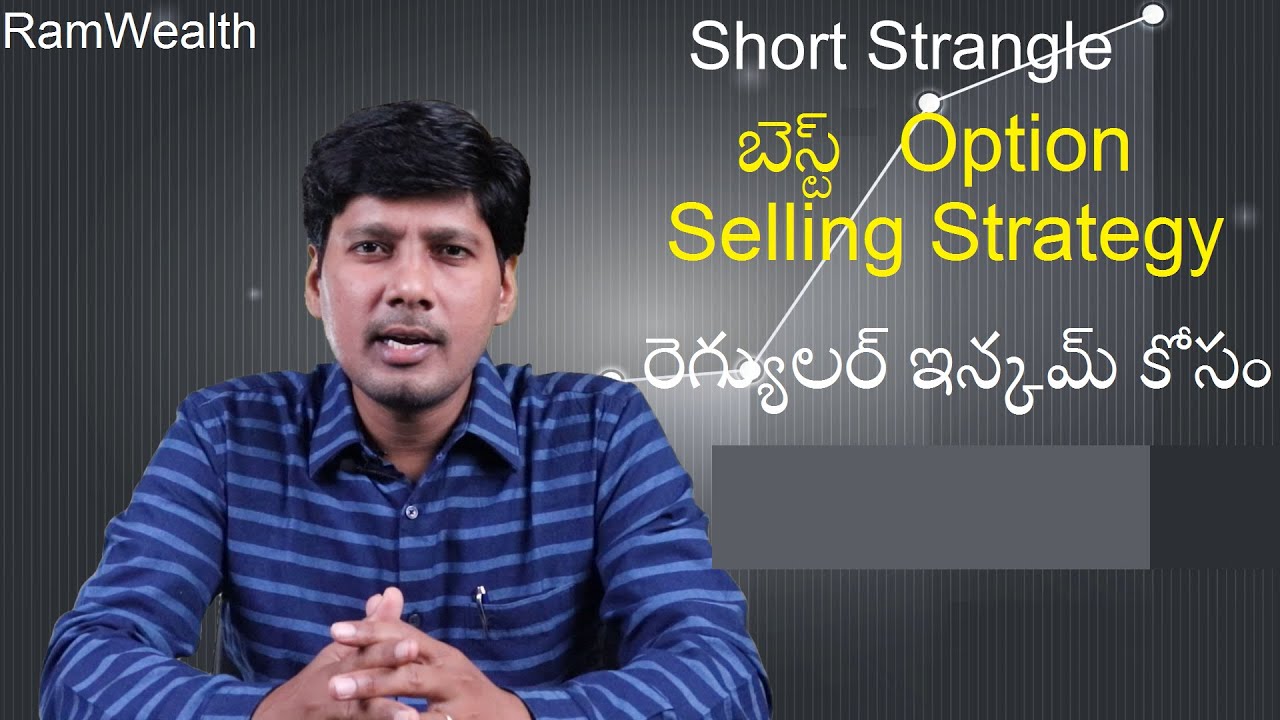 Short strangle Option Strategy with live example in Telugu |Option trading for Beginners