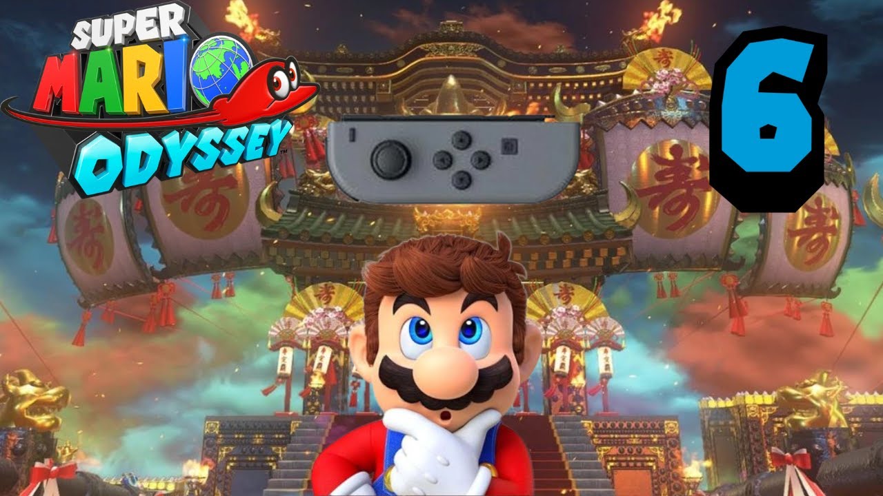Super Mario Odyssey 100% Using a Semi Joy Con