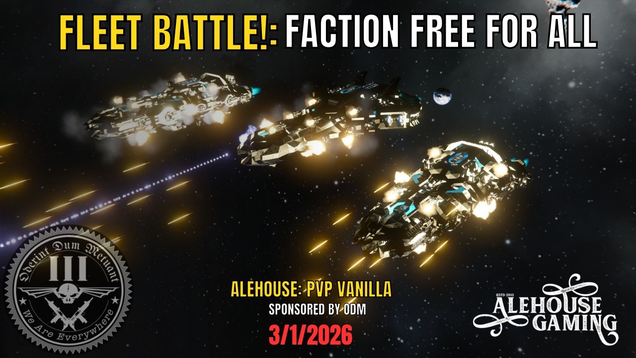 Space Engineers PVP - Faction Free For All - EPIC! - Alehouse PVP Vanilla