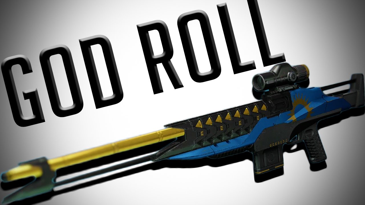Destiny: NEW TRIALS SNIPER GOD ROLL | Winged Word Review
