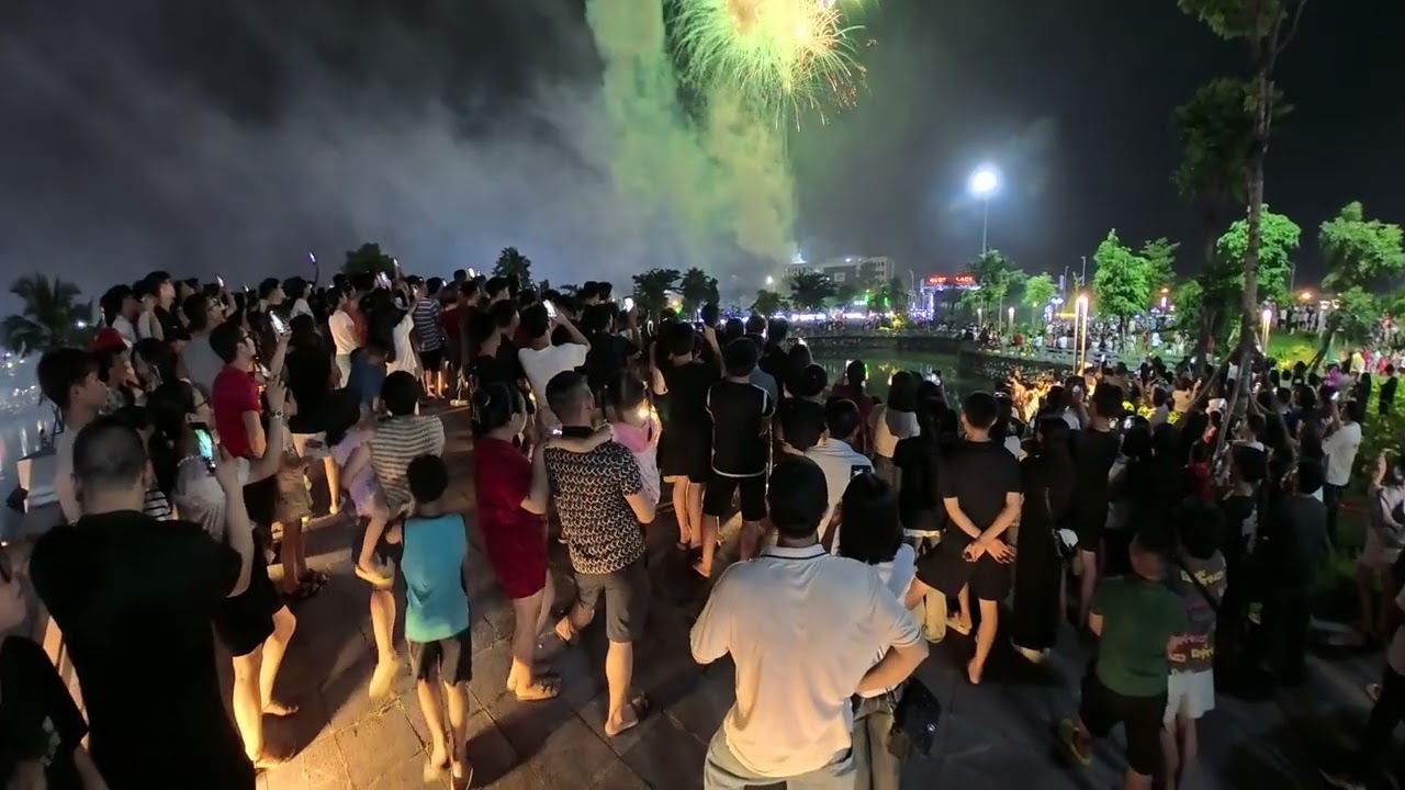 2.9.2025 công viên kỳ bá bắn pháo hoa
