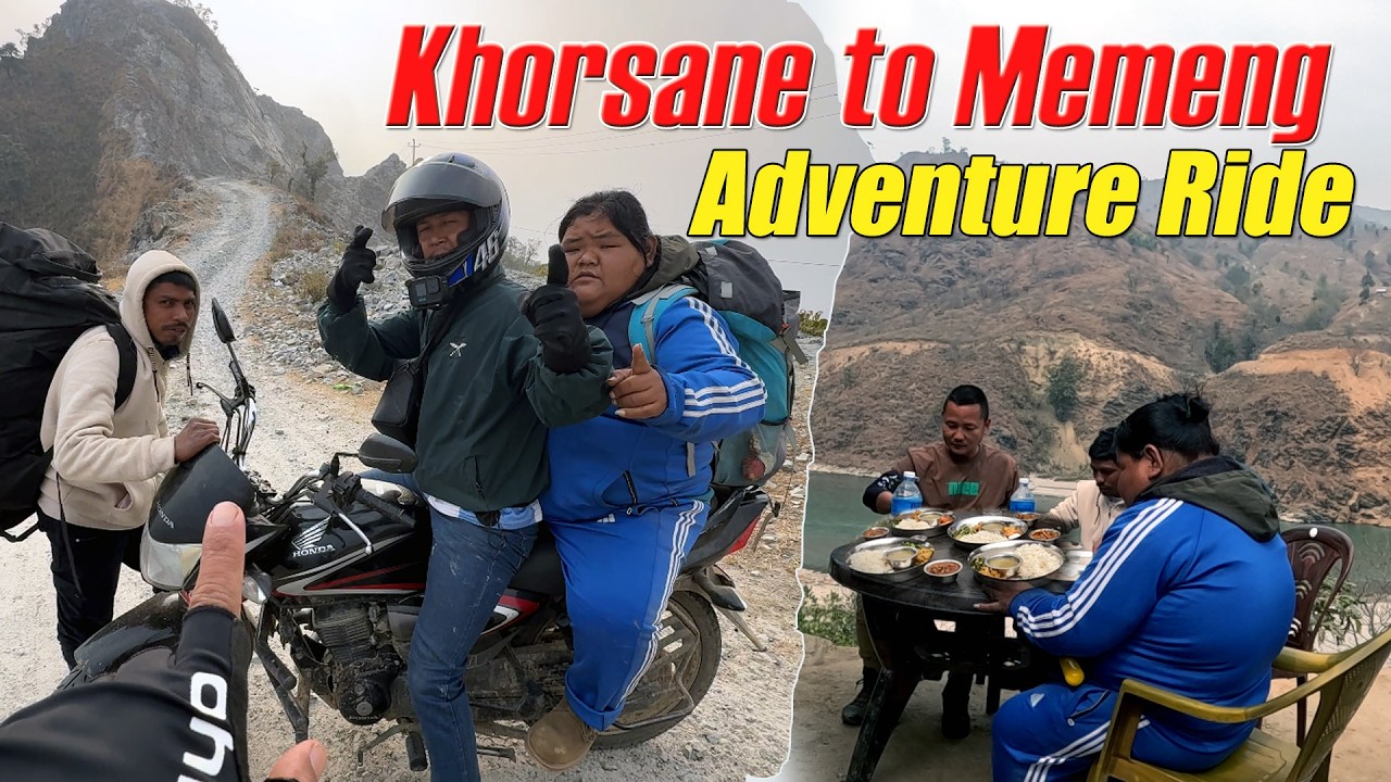 Adventure Ride Morang to Panchthar Phalelung Memeng with200KG@dawadonvlog@ExRomeoBagjhodaLahure