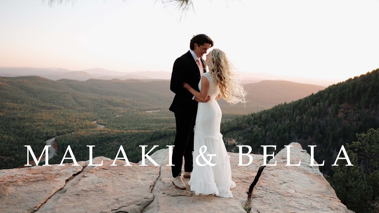 GORGEOUS Arizona Wedding Video || Malaki & Bella