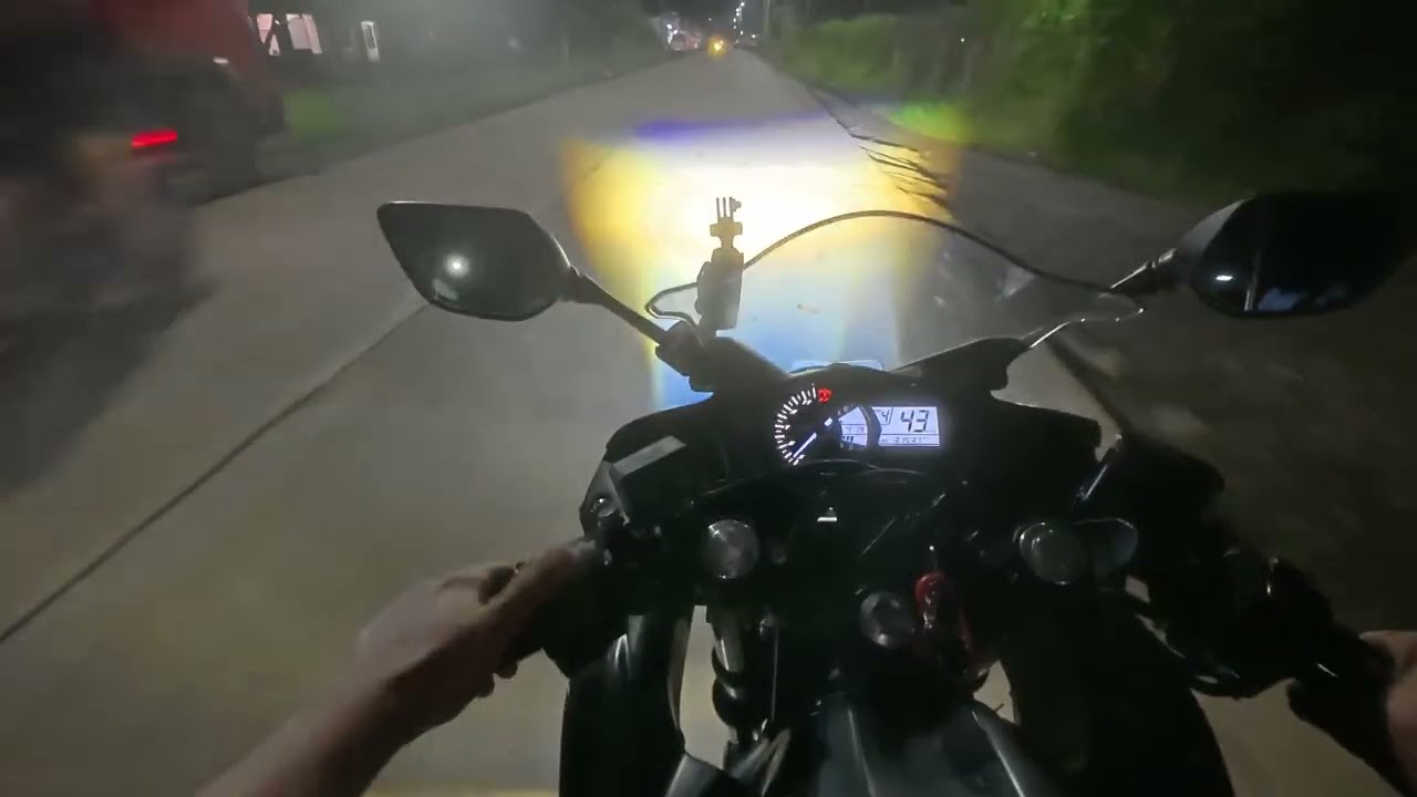 TDD rouge nano pro road test #tdd #auxiliarylights #yamaharevsyourheart #sniper155vva