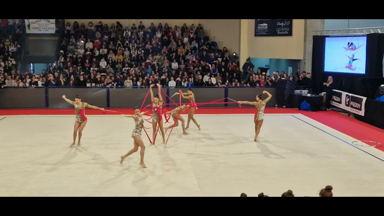 le farfalle 🇮🇹 🦋 campionato nazionale di specialità di ginnastica ritmica Campobasso 18/11/2023