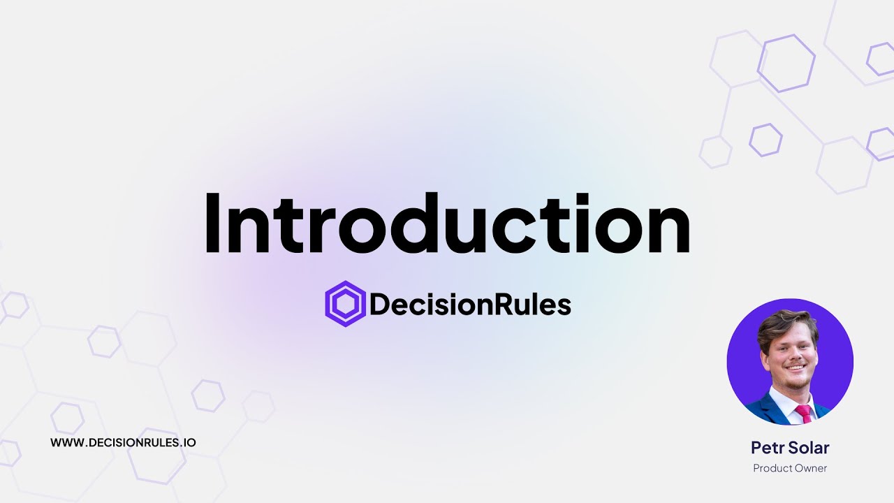 DecisionRules Introduction