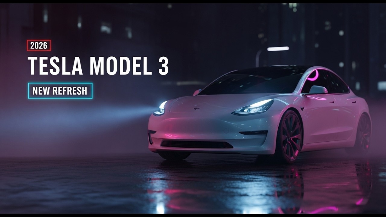 2026 Tesla Model 3 Refresh | Full Cinematic Showcase & First Look | Auto Drive Hub