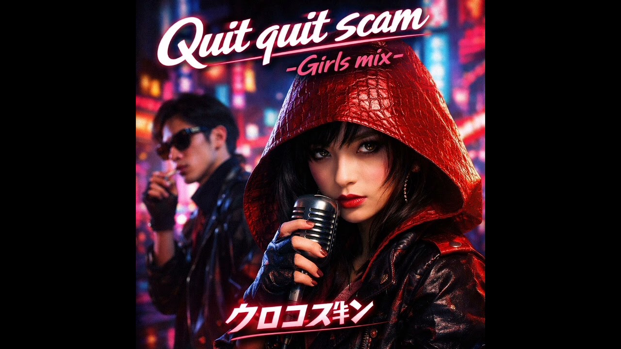 Quit Quit Scam-Girls mix-【Songs by AI 】 #ai #music #shorts #Suno