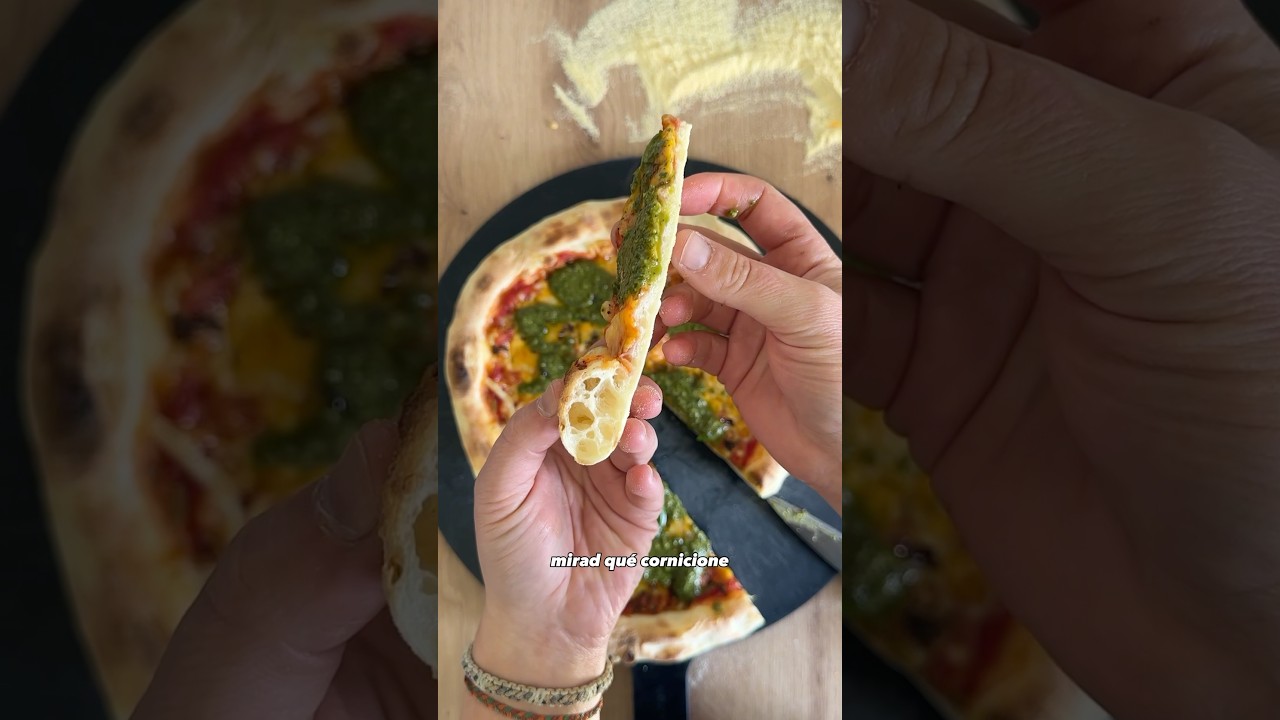 PIZZA NAPOLITANA EN HORNO CONVENCIONAL 
