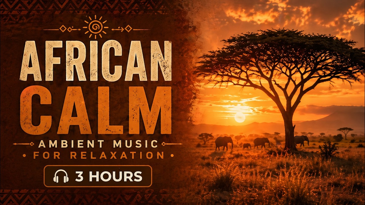 African Ambient Music &ndash; Cinematic Landscape Soundscape (3 Hours)