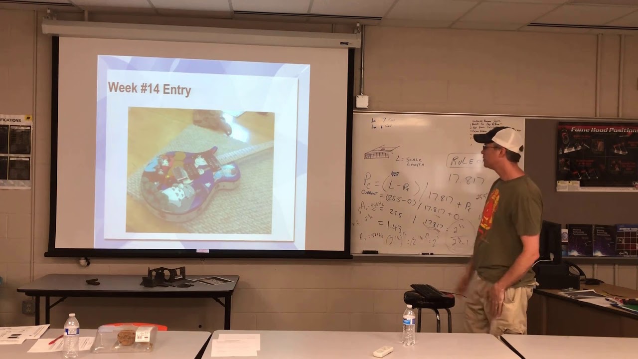 Blogging the Build - STEM Guitar Class