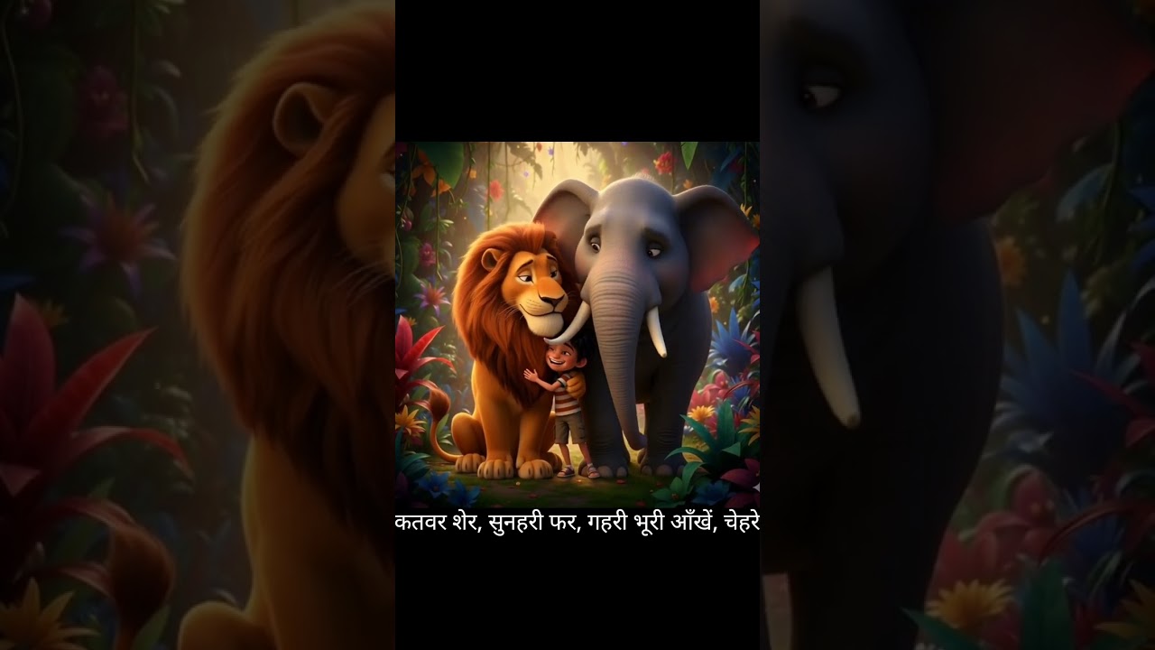 3d animated 🦁 elephant 🐘 