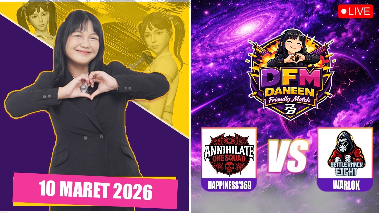 🔴LIVE POINT BLANK DANEEN FRIENDLY MATCH - HAPPINES'369 VS WARLOK