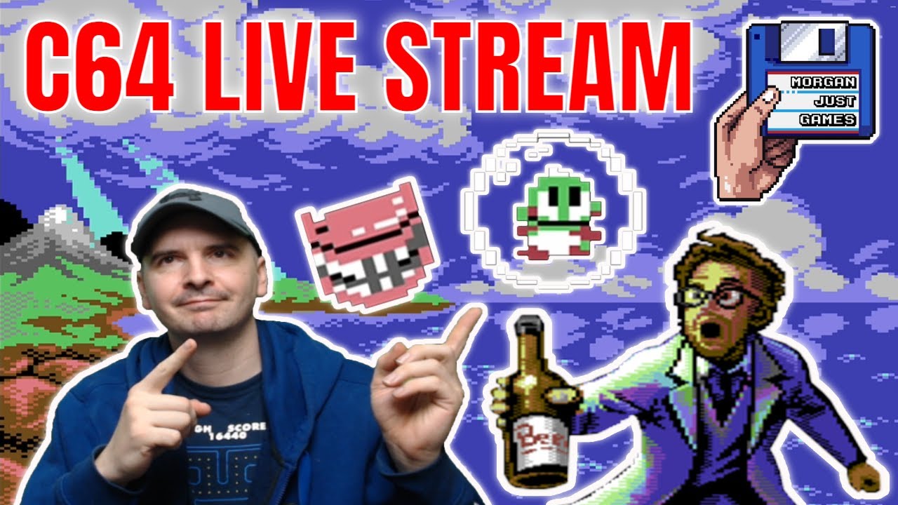 C64 Live Stream - Stormlord / Beer Rescue / Deathflood / It's Magic 2 / Blood Money / Danger Dennis