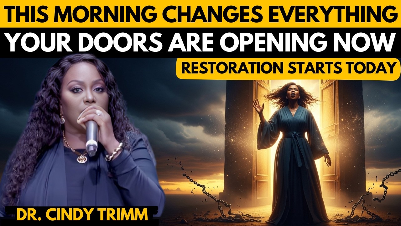 Most Powerful Morning Prayer To Open Doors & Restore Lost Opportunities | Dr. Cindy Trimm