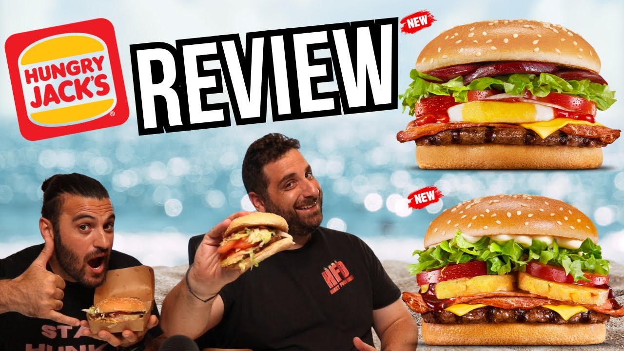New Hungry Jack's Aussie Whopper & Tropical Whopper | Review | Episode 78