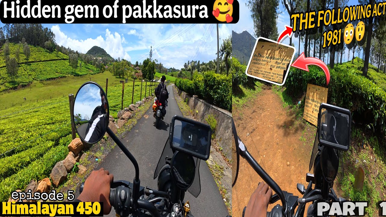 Another side of ooty 😻💥|amazing place 😍🤩|way to Ooty |part 1|#ooty #pakkasuraa #himalayan450 #tamil