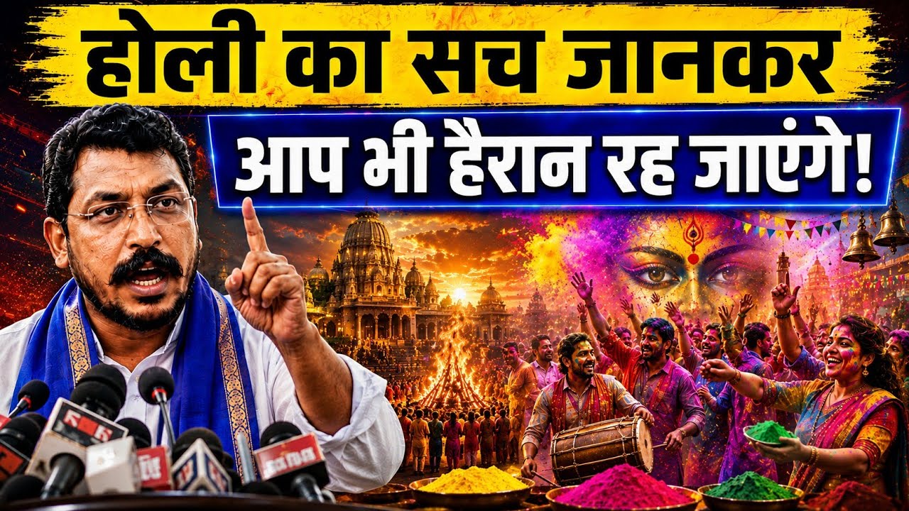 The dangerous dark truth of Holi came to light today. Chandrashekhar revealed the whole truth. Ho...