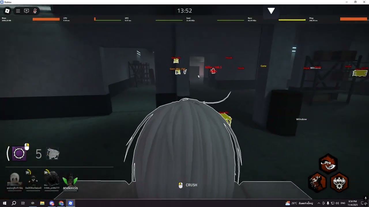 แจกสคิป [🎃] Violence District / ฟามอีเวน Hallowen esp #roblox  #แจกสคริปrobloxมือถือ #สคิป