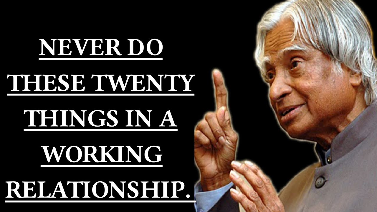 Things that can easily destroy a relationship 😪 || Ajesiwoleda Motivation || sir Abdul Kalam