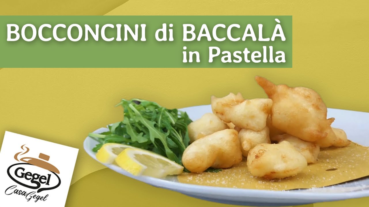 Casa Gegel - Bocconcini di baccalà in pastella