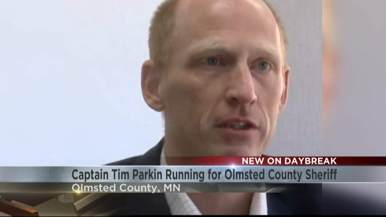 Captain Tim Parkin running for Olmsted County Sheriff