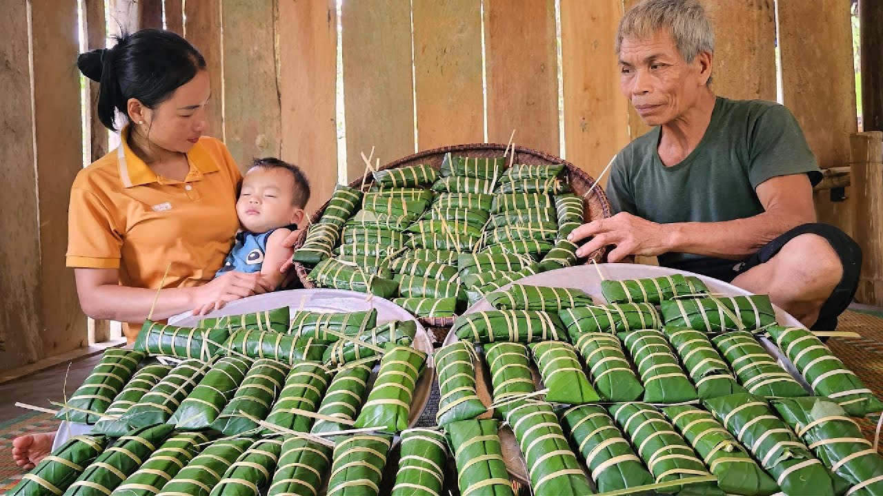 How to make delicious traditional cakes at a farm that harvests produce for sale
