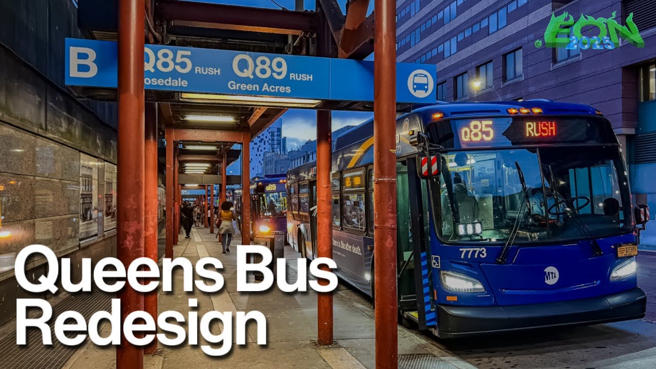 ⁴ᴷ Introducing The Queens Bus Redesign - Phase 1