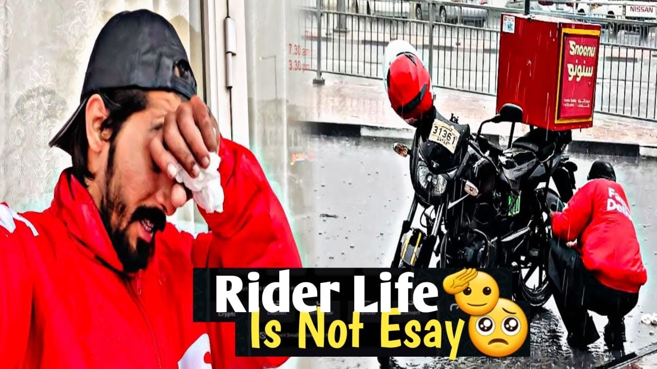 Aaj Samajh Aaya Bike Rider Ki Zindagi Kya Hoti Hai 😢 | Qatar Vlog