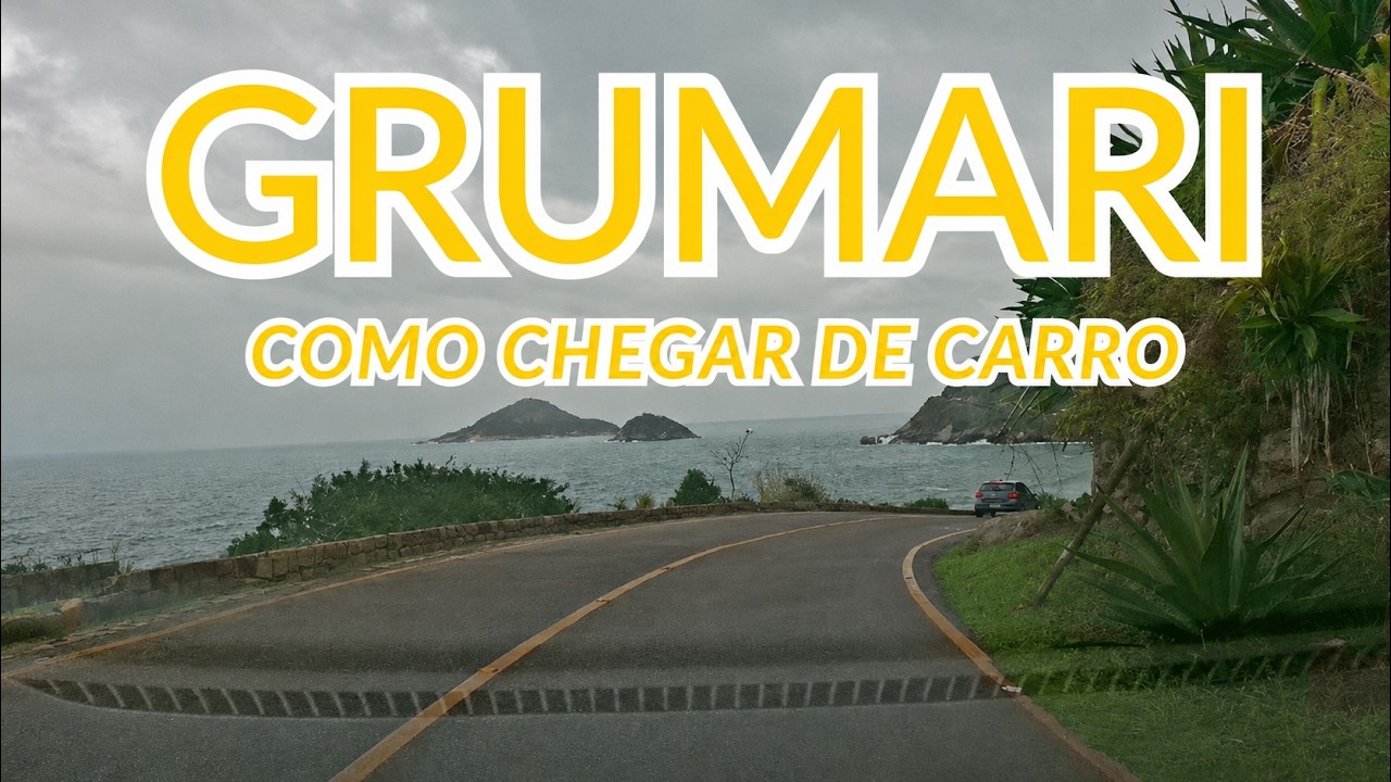 GRUMARI RJ | COMO CHEGAR DE CARRO AT&Eacute; A PRAIA PARADIS&Iacute;ACA DO RIO DE JANEIRO
