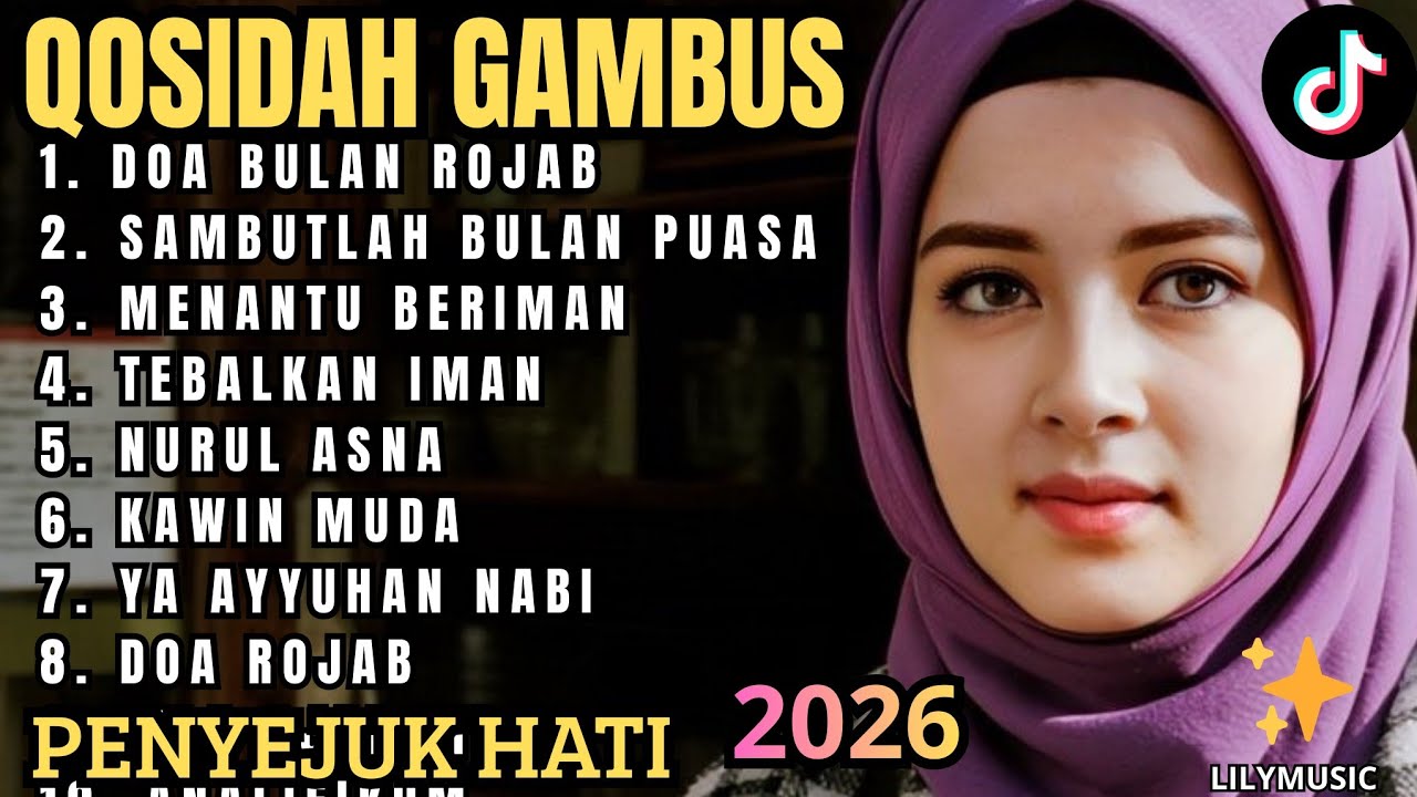 PALING TOP QASIDAH GAMBUS MERDU ✨️LAGU VIRALL BULAN ROJAB MENYAMBUT BULAN PUASA/ENAK DIDENGAR ADEM