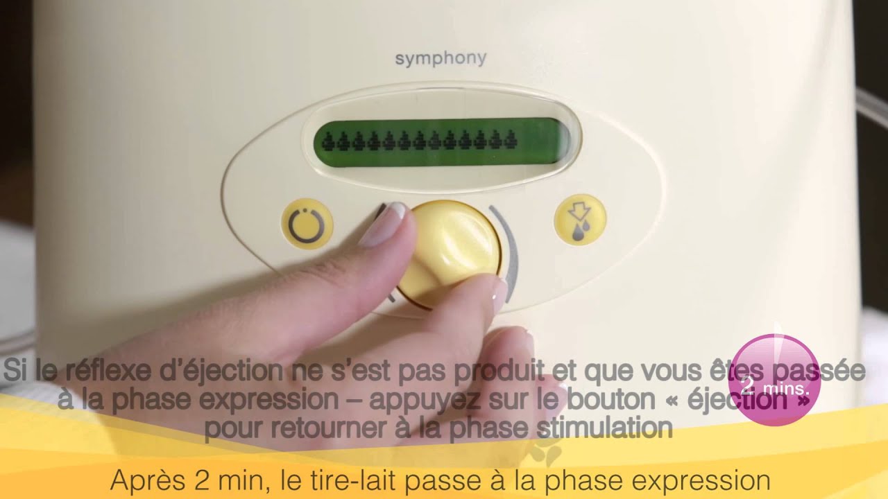 FR: Symphony: Utilisation du tire-lait: Comment utiliser Symphony