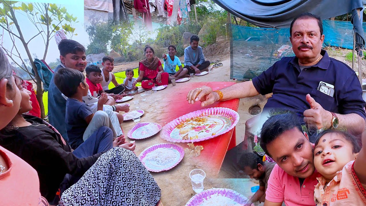 অনেকদিন পর আত্মীয়-স্বজন একসাথে হাসি ঠাট্টা 😍 আর সঙ্গে মাছ-মাংসের জমজমাট ফ্যামিলি ভোজ