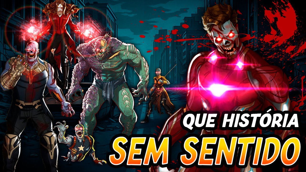 A HISTÓRIA BIZONHA DE MARVEL ZOMBIES 😤