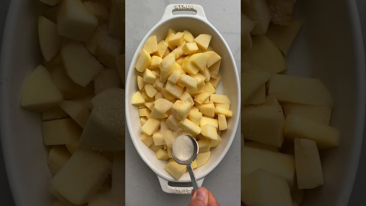 Easy fail-proof apple crisp that&rsquo;s perfect for fall baking! | FeelGoodFoodie