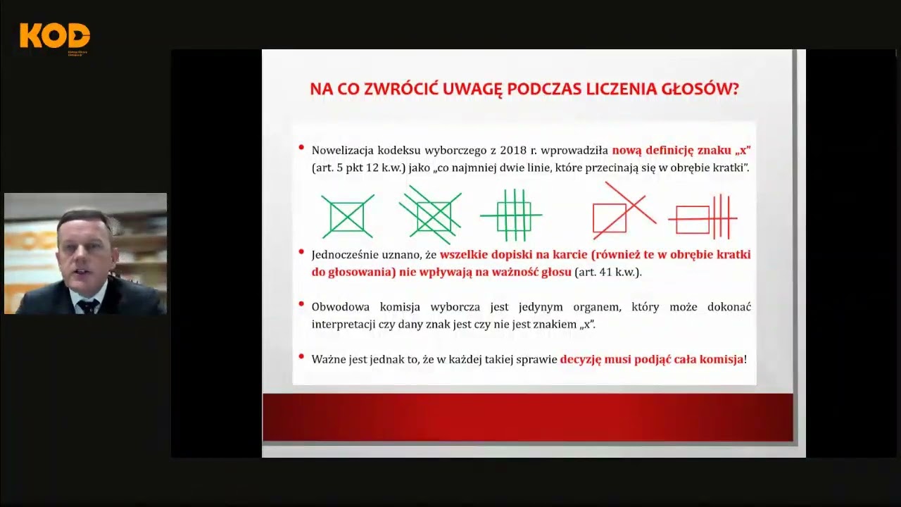 Szkolenie dla obserwatorów(ek) społecznych OKW - 4. Obserwacja wyborów