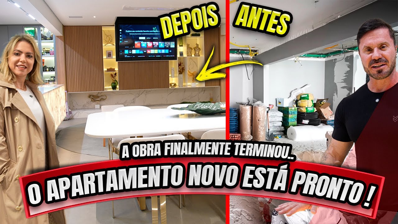 REVELAMOS A NOSSA CASA NOVA - TUDO ESTÁ PRONTO !!!
