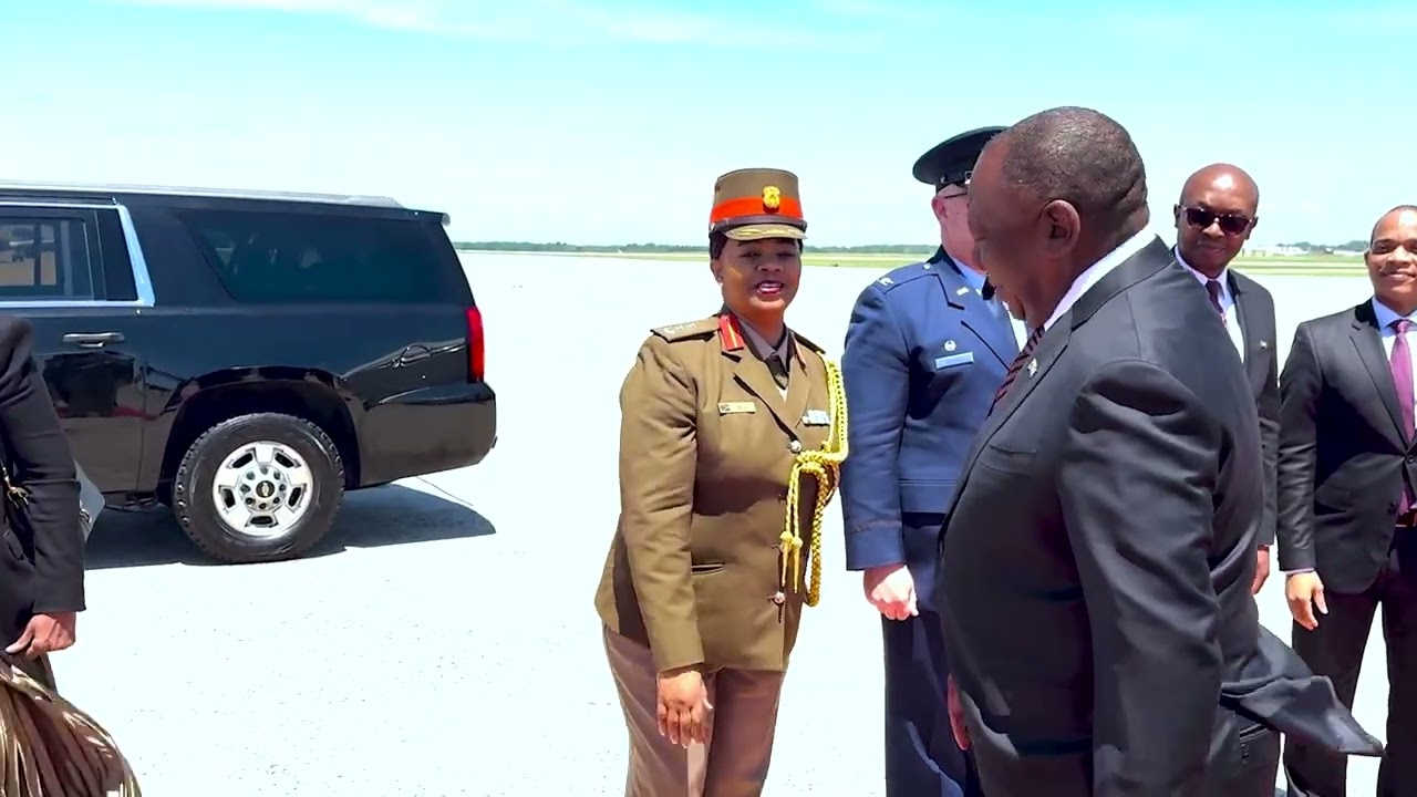President Cyril Ramaphosa has arrived in Washington DC for his working visit.