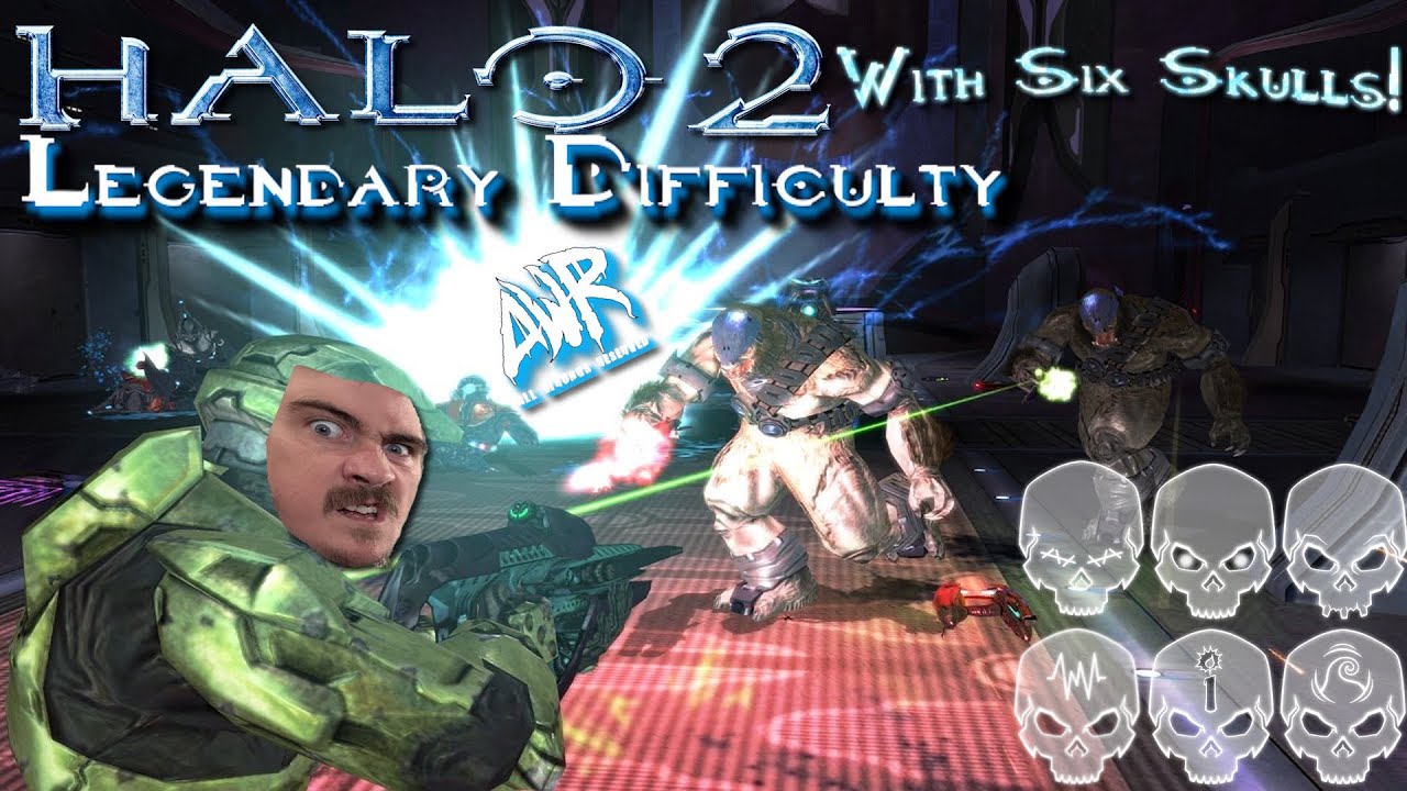Deep into the GRAVEMIND Halo 2 Legendary With 6 Skulls , do or die!