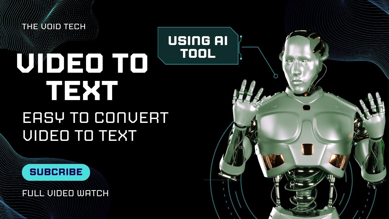 Turn Any Video into Text: Ultimate Guide to Transcription Tool