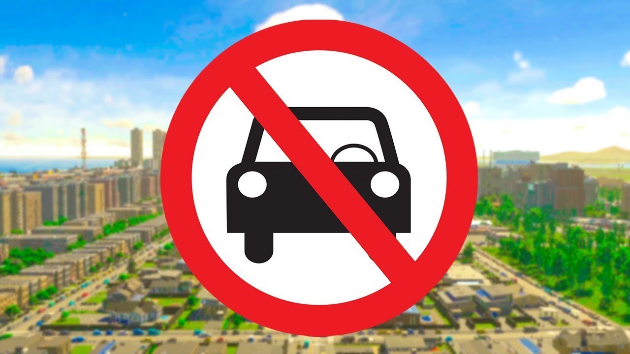 No Car Challenge in Cities Skylines 2