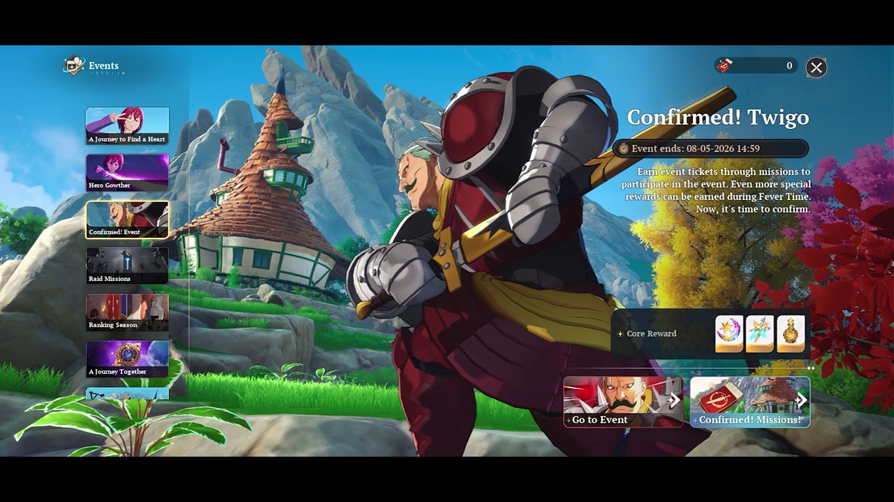 Twigo Confirmed! Twigo event | Seven deadly sins origin 