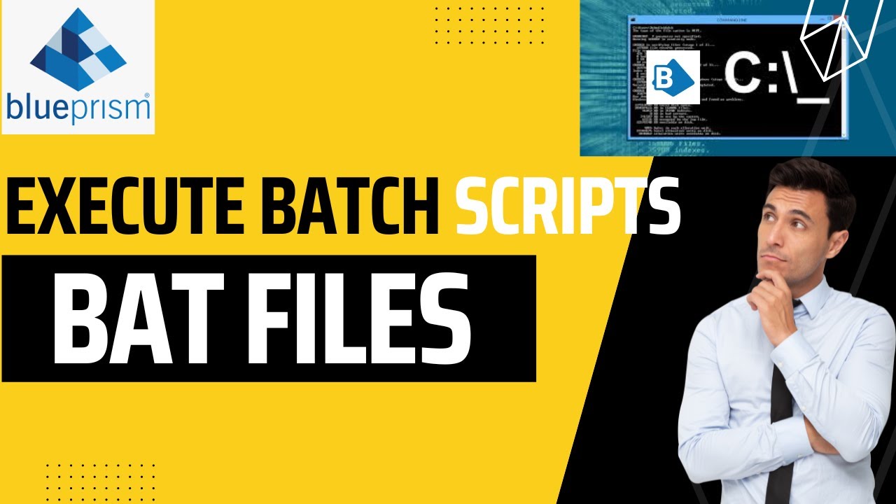 How to execute BATCH Scripts in Blue Prism | BluePrism Tutorial | KT Sessions
