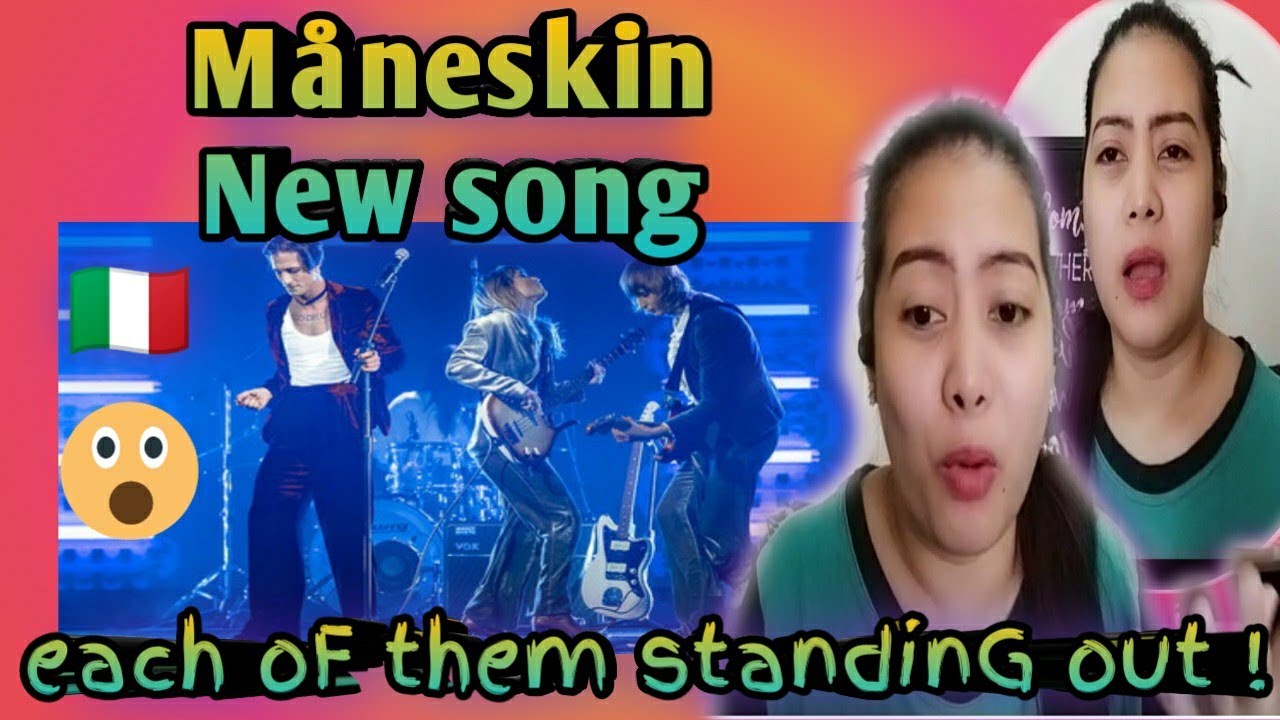 Måneskin - New song( Radio Italia Live ) Van Reacts