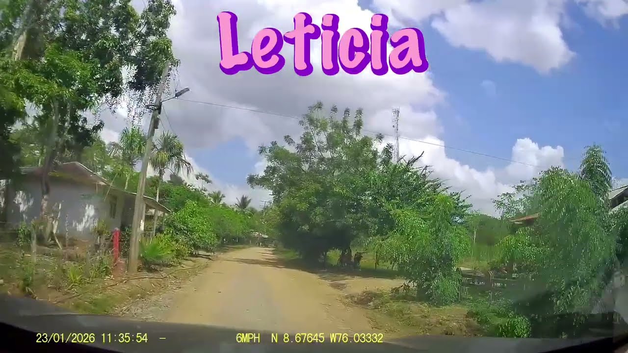 De Leticia a Montería, recorrido antes de las inundaciones.