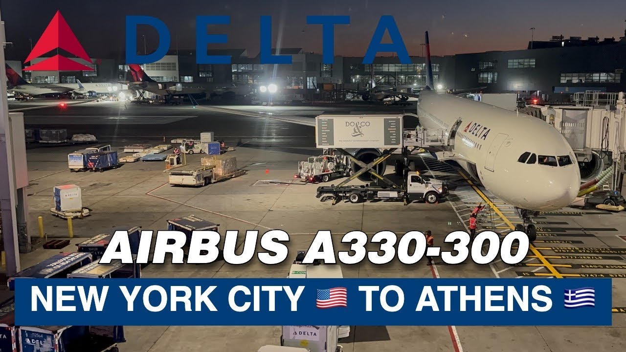 Trip Report Delta Air Lines Airbus A330-300 New York (JFK) to Athens (ATH) Main Cabin
