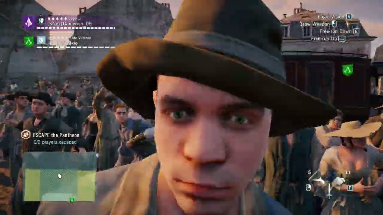 Altair Stealth Kills - Quick Infiltration - Assassin's Creed UNITY Co Op 1000 Hours